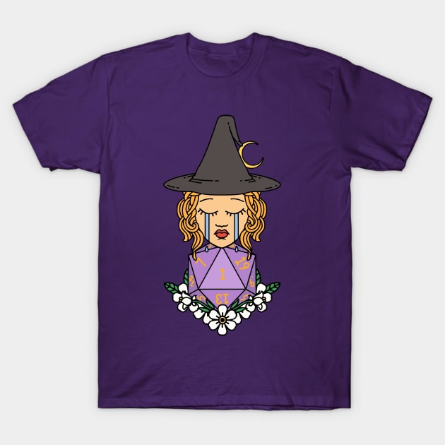 Crying Mage T-Shirt by OctoberArts